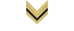 Archivo:Rank insignia of sergente of the Italian Army (1940).png