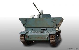 Flakpanzer IV Mobelwagen (Sd.Kfz.161-3), Musée des Blindés, France, pic-4.JPG