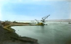Imagen del puerto de Tobruk en 1941.