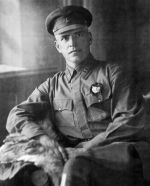 Zhúkov como comandante de regimiento del Ejército Rojo en los años 1920.