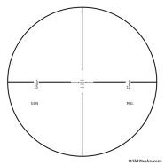 Retícula de una No.33 Mk.IIIS.