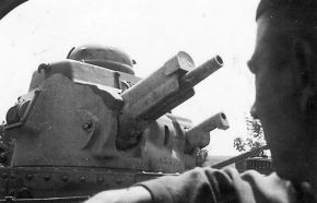 Torreta de un Renault D1.