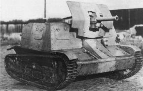 Prototipo de cazacarros de 37 mm TKD.