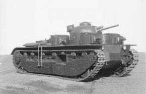 Tanque experimental multitorreta Vickers A1E1 Independent.