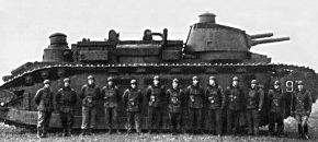 Carro super-pesado FCM 2C desarrollado al final de la Primera Guerra Mundial.