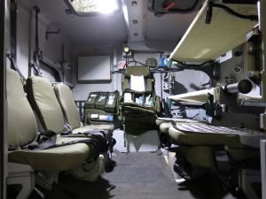 KamAZ 53949 Ambulance inside Army-2018.jpg