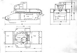 Diagrama del blindaje de un M3 Light Tank realizado por los soviéticos durante su evaluación.