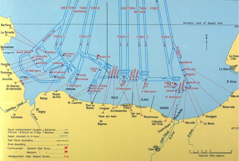 Archivo:Naval Bombardments on D-Day.jpg