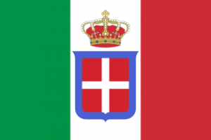 Flag of Italy (1861-1946) crowned.png